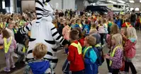 Ljubljanski prvošolci znova spoznavali varnost v prometu