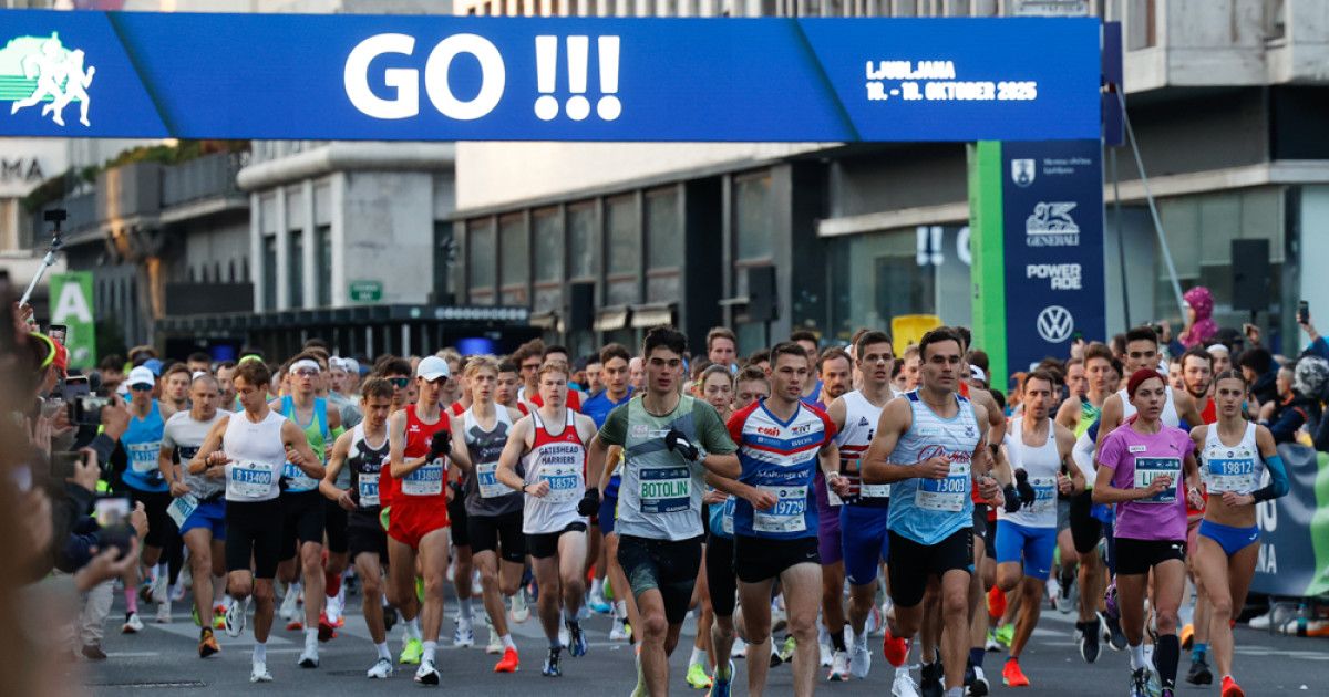 30. NLB Ljubljanski maraton: ta konec tedna zapore cest in brezplačni avtobusi